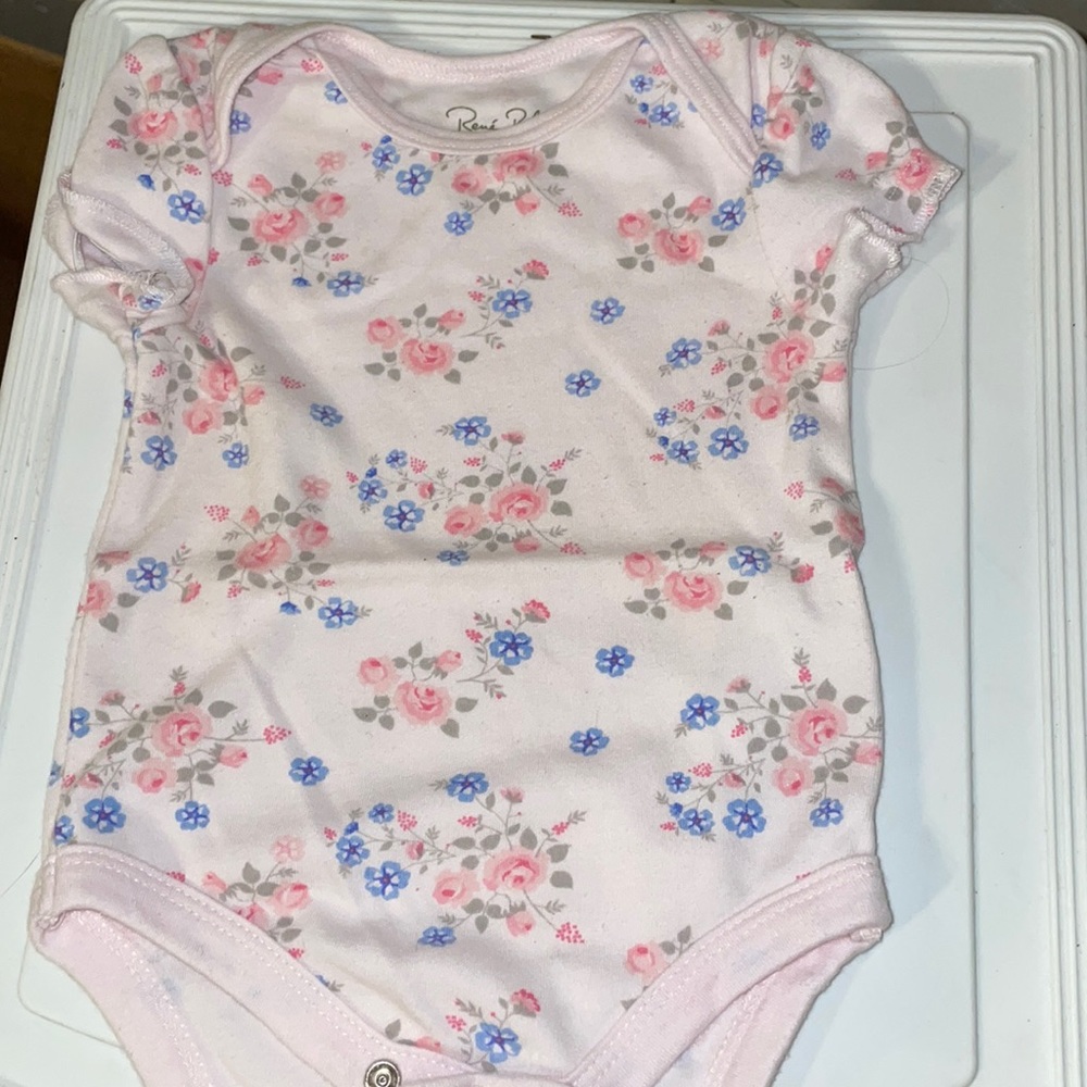 Floral Baby Onsie